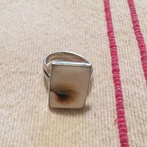 Silver ring. From Spain